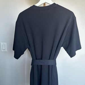 COS business casual cotton dress, size M, black